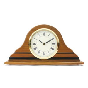Chronikle Vertical Wooden Brown Analog Home Decor Roman Figure Table Clock With Striking Movement ( Size: 40 x 6 x 20.5 CM | Weight: 940 grm | Color: Brown )