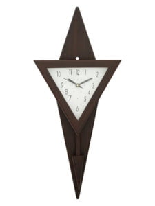 Chronikle Vertical Elegant Wooden Rosewood Analog Home Decor Pendulum Wall Clock ( Size: 26 x 10.3 x 56 CM | Weight: 1955 grm | Color: Rosewood )