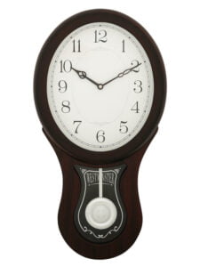 Chronikle Vertical Designer Rosewood Musical Wooden Home Decor Pendulum Musical Wall Clock With Sweep Movement ( Size: 28 x 8 x 55 CM | Weight: 2090 grm | Color: Rosewood )