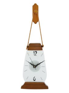Chronikle Vertical Hanging Designer Pendulum Wooden Brown Analog Home Decor Wall Clock With Striking Movement ( Size: 24 x 7.5 X 38 CM | Weight: 850 grm | Color: Brown )