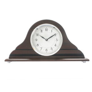 Chronikle Vertical Wooden Home Decor Analog Table Clock With Striking Movement ( Size: 40 x 6 x 20.5 CM | Weight: 940 grm | Color: Rosewood )